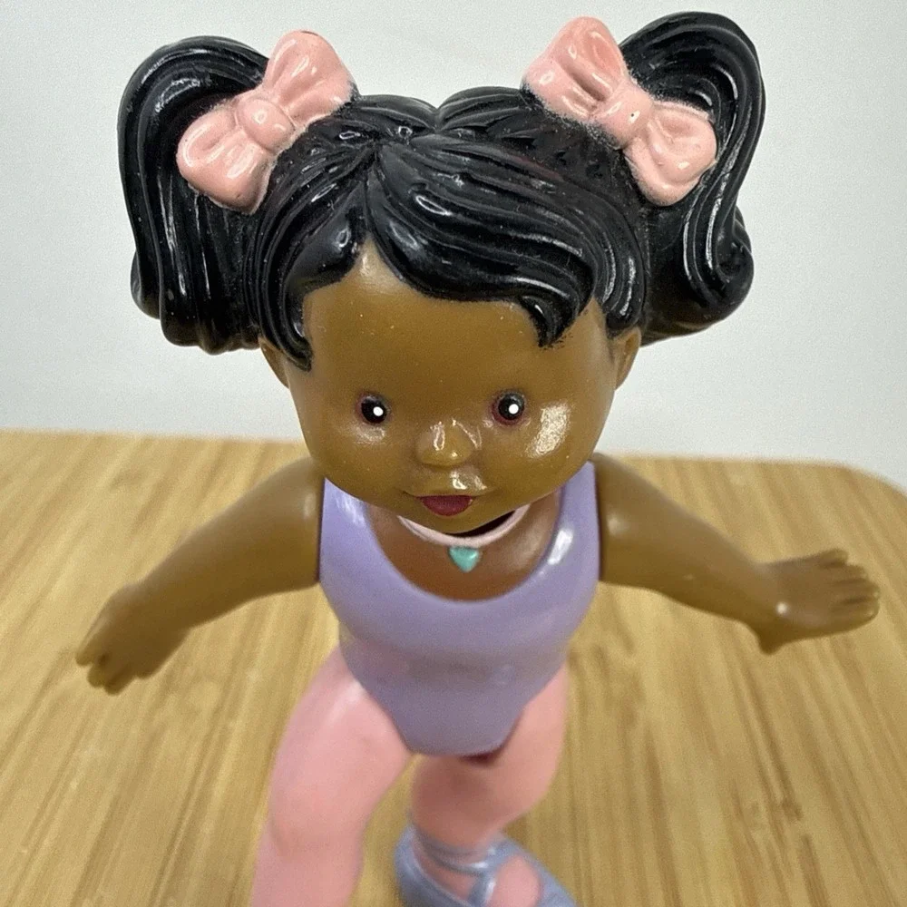 1995 Loving Family Ballet BALLERINA Fisher Price African American Doll 4